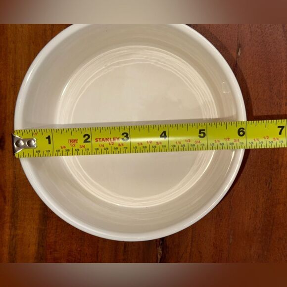 Rae Dunn Magenta Ceramic Pet Bowl Bark 6” NEW - Picture 3 of 3